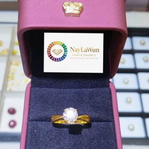 GIA Certificated Single Diamond (I_Color 1.5cts) Ring