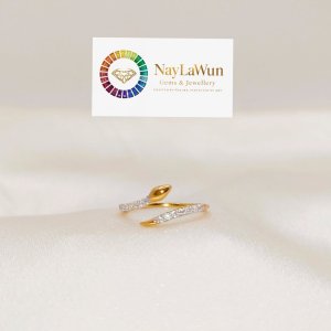 The diamond ring named little snake that everyone loves, just came out of the workshop.