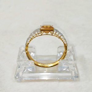 Beautiful Quartz and Diamond bracelet