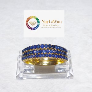 For sapphire lovers, the newly released Mogok natural sapphire ring bracelet