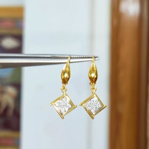 Newly released diamond earrings