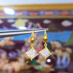 Newly released diamond earrings